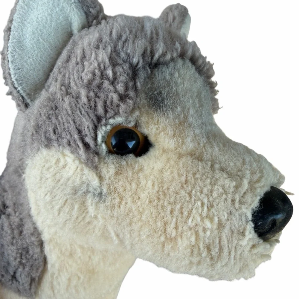 Douglas Cuddle Toy Dancer the Wolf Plush Stuffed Animal Husky Akita 14”